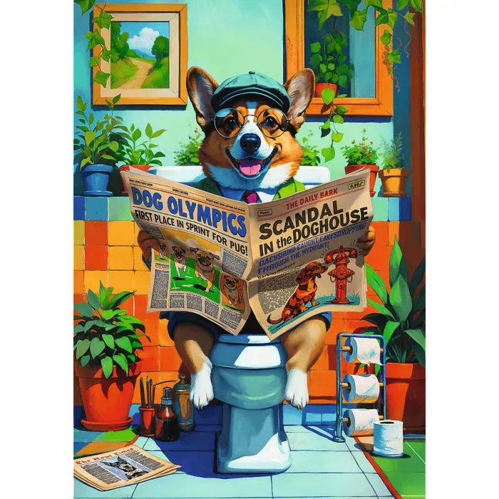 Pets & People Stuff - Corgi's Toilet Times