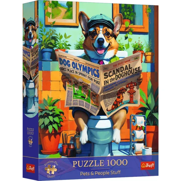 Pets & People Stuff - Corgi's Toilet Times