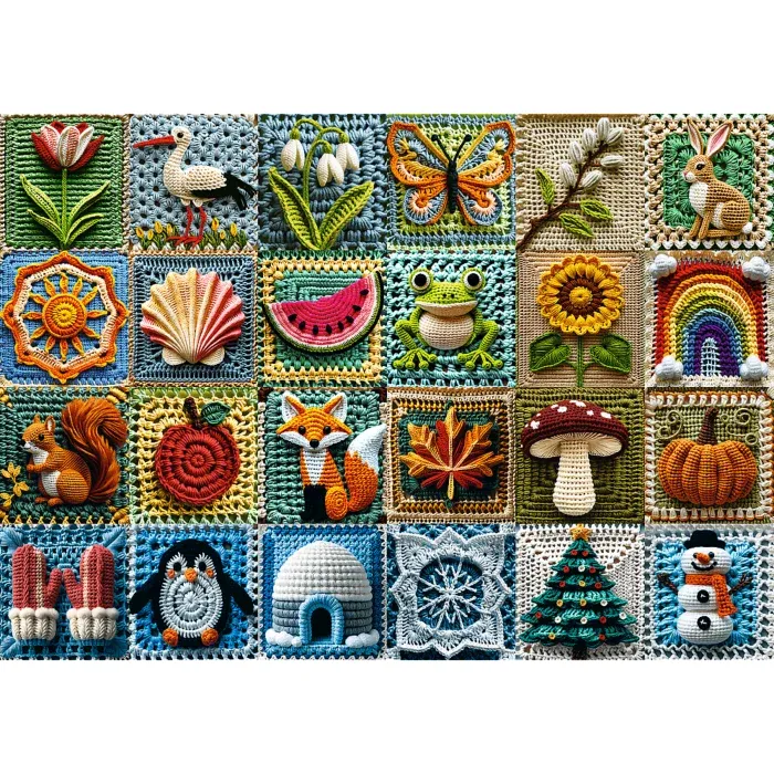 Tea Time - Crochet - Four Seasons