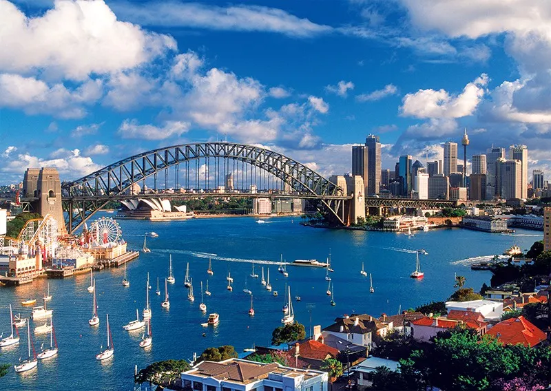Jigsaw Puzzle - 1000 Pieces - Port Jackson, Sydney