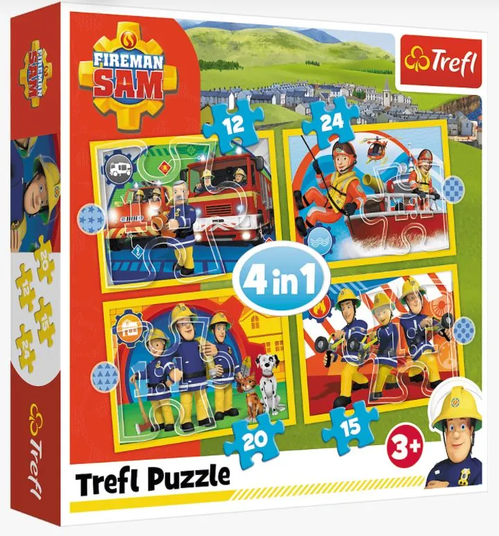4 in 1 - Helpful Fireman Sam