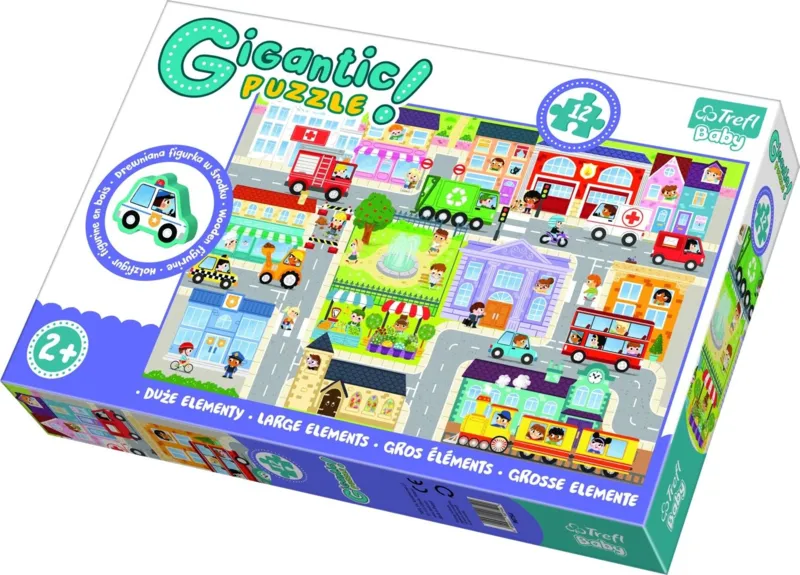 Floor Puzzle - In the Small Town