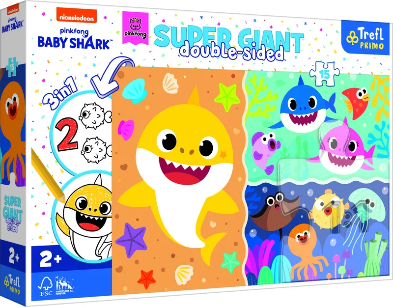 XXL Pieces - Baby Shark