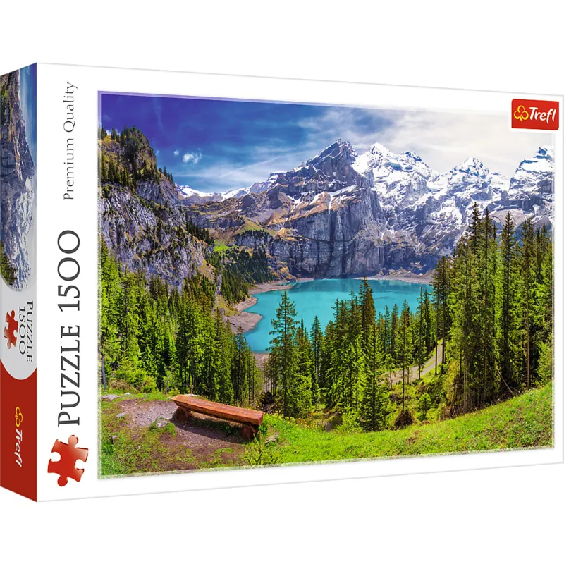 Oeschinensee, Alpen, Schweiz