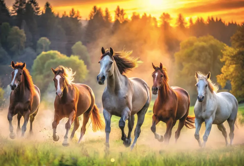 Wild horses