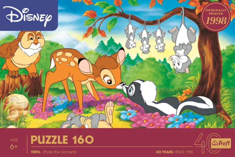 40th anniversary Trefl - Bambi and forest friends - Disney Bambi