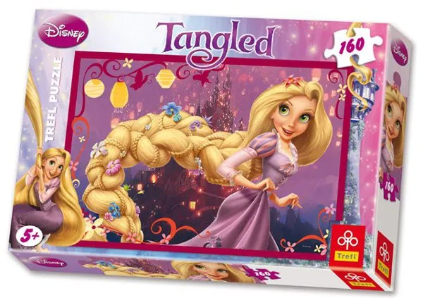 Jigsaw Puzzle - 160 Pieces - Disney Princesses : Rapunzel