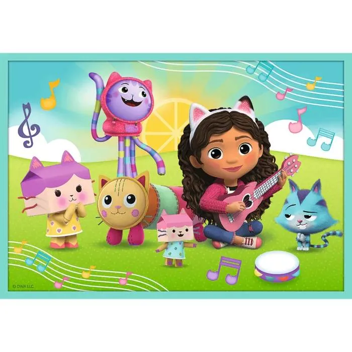 10 Puzzles - Gabby's Dollhouse