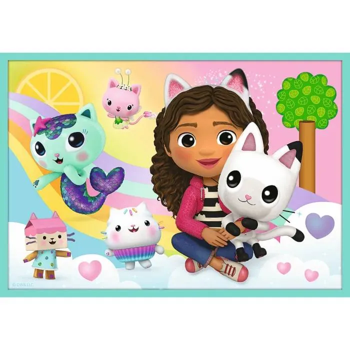 10 Puzzles - Gabby's Dollhouse