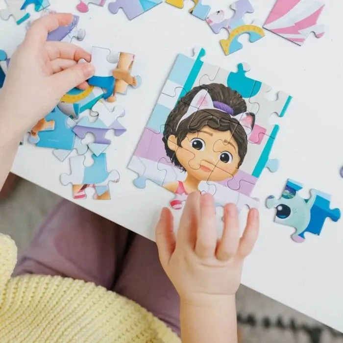 10 Puzzles - Gabby's Dollhouse