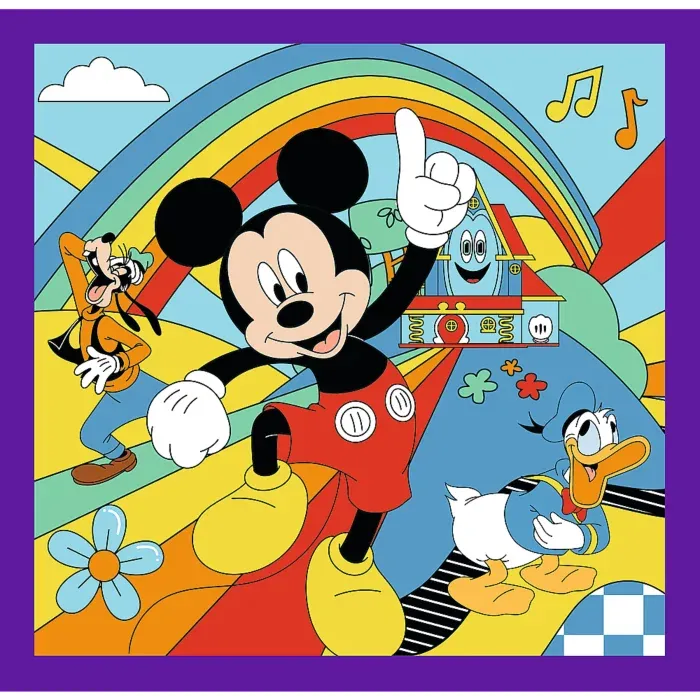 3 Puzzles - Micky und Seine Fröhliche Crew