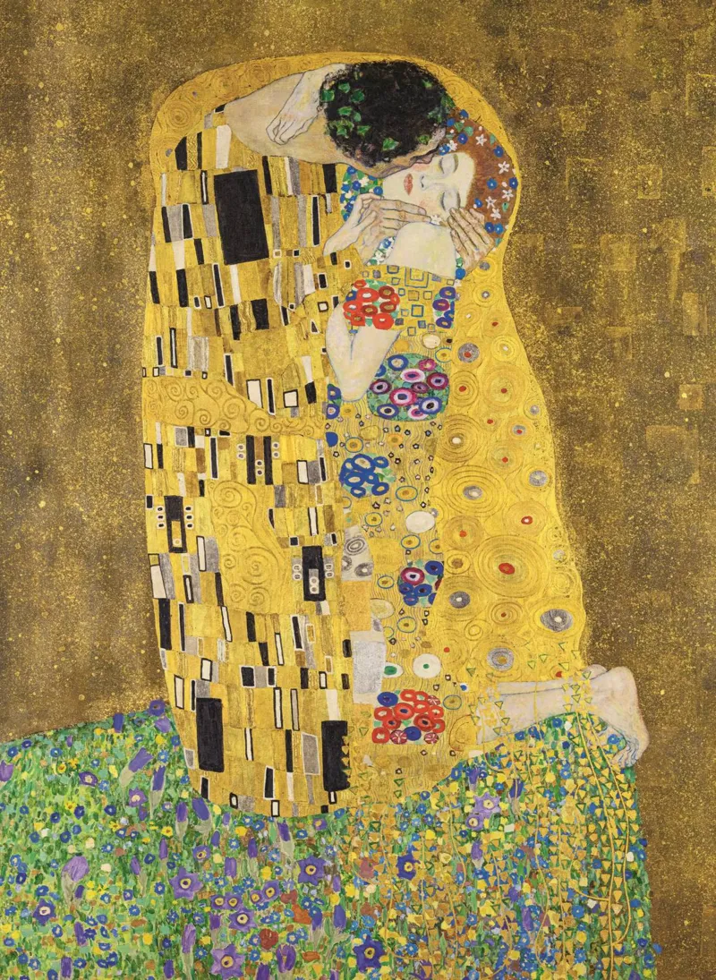 Wooden Puzzle - Gustav Klimt