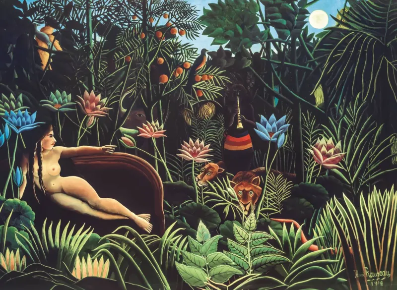 Wooden Puzzle - Henri Rousseau