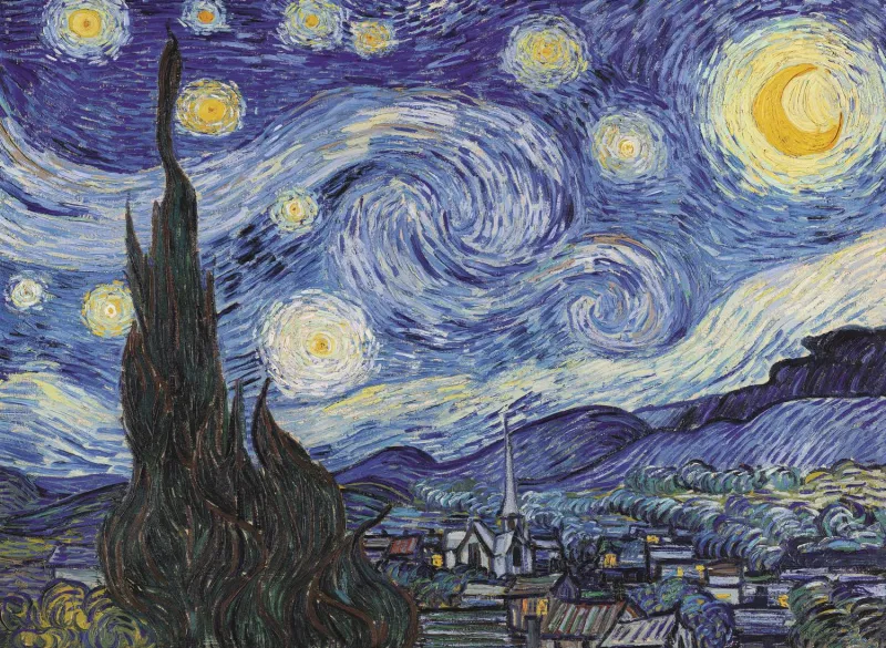 XXL Pieces - The Starry Night - Vincent van Gogh