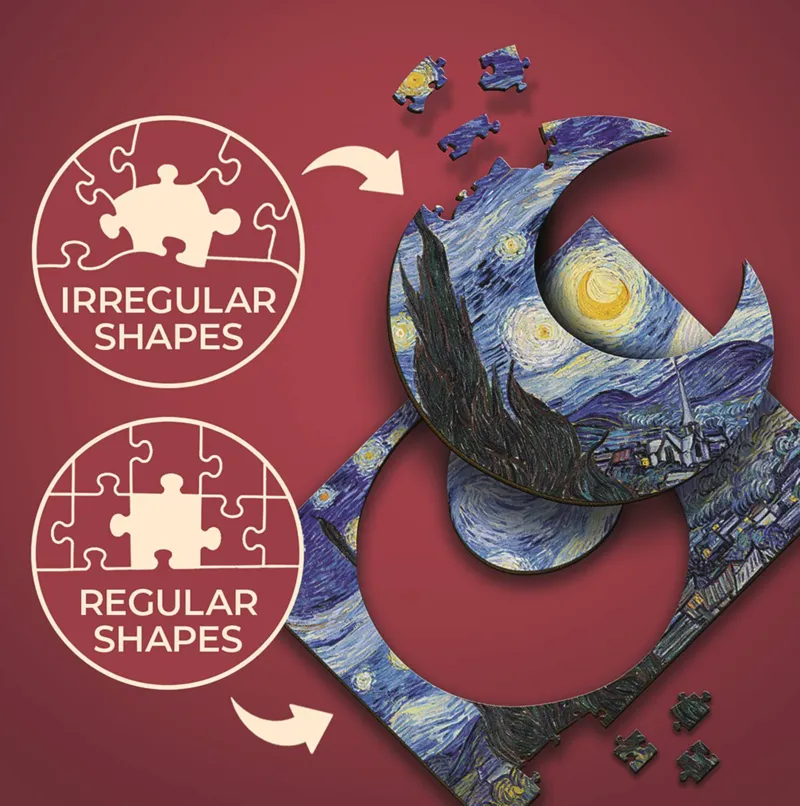 XXL Pieces - The Starry Night - Vincent van Gogh