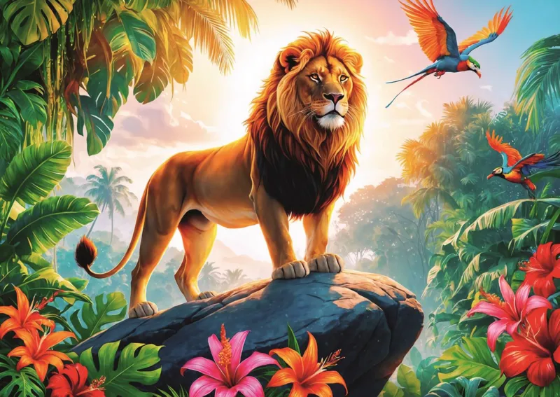 King of the jungle