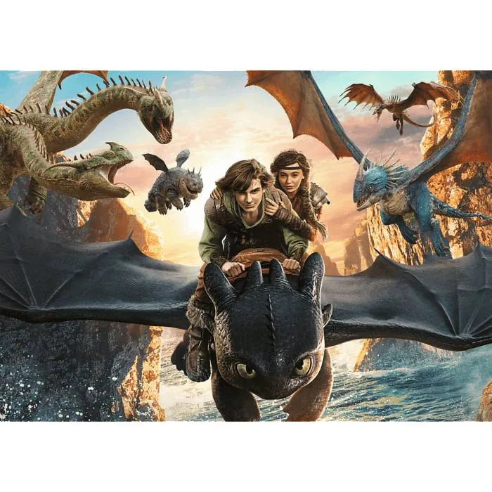 Toothless and Friends  - Dragons