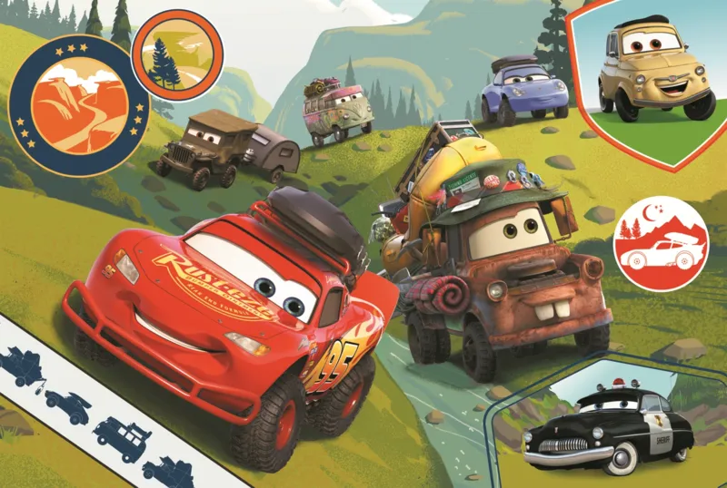 XXL Pieces - Happy Cars