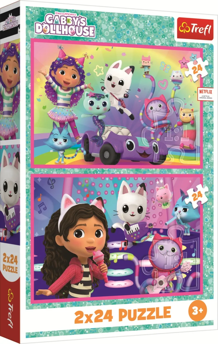 2 Puzzles - Playing With Gabby