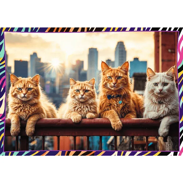 4 Puzzles - Funny animals