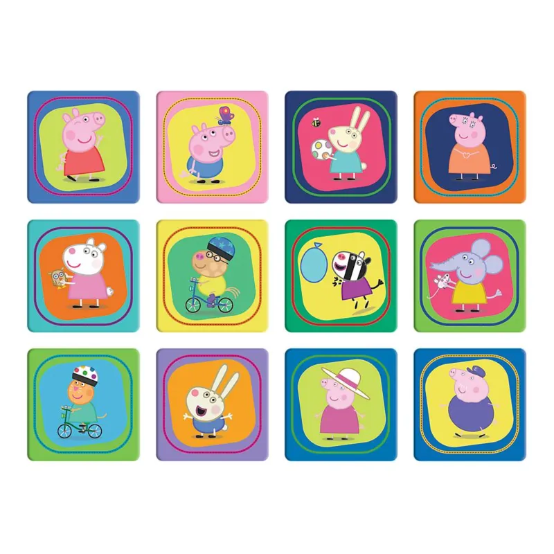 2 Puzzles - Happy moments with Peppa Pig