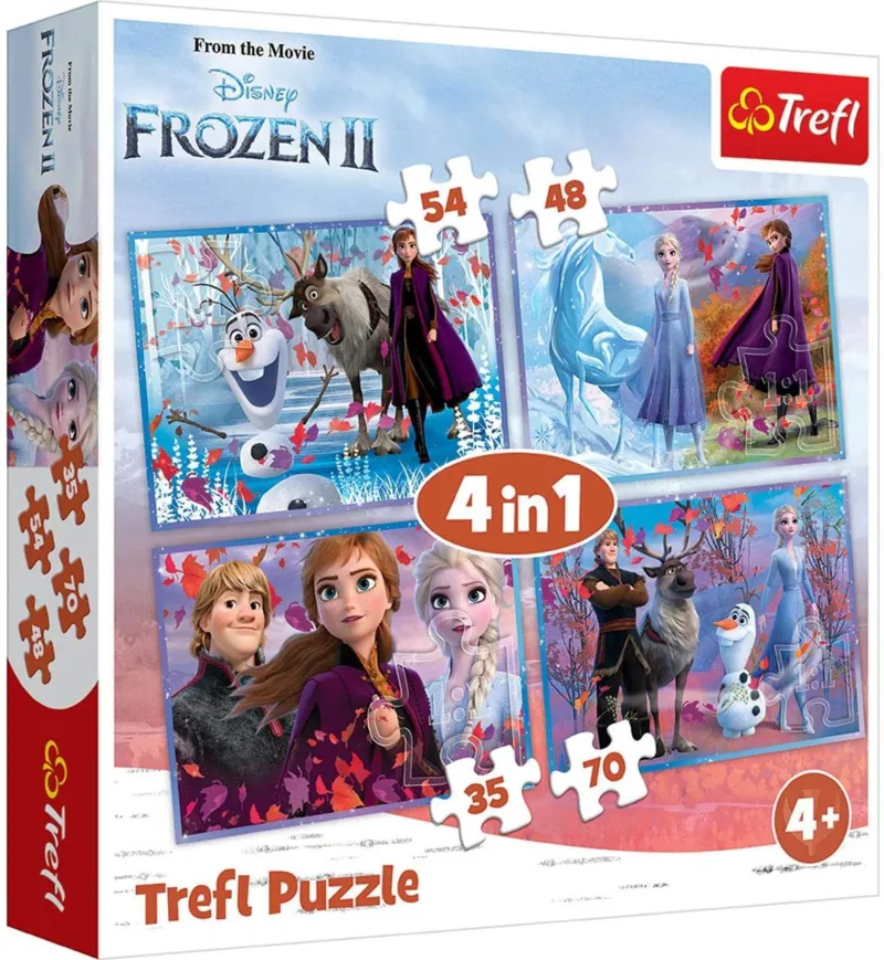 4 Puzzles - La Reine des Neiges
