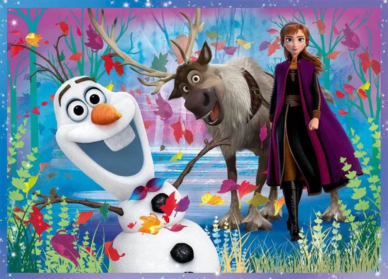 4 Puzzles - La Reine des Neiges