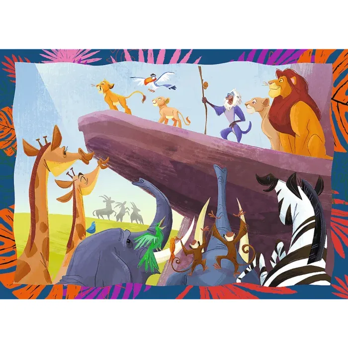 4 Puzzles - Brave Lion King