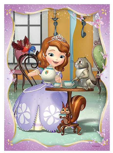 4 Jigsaw Puzzles - Sofia the First