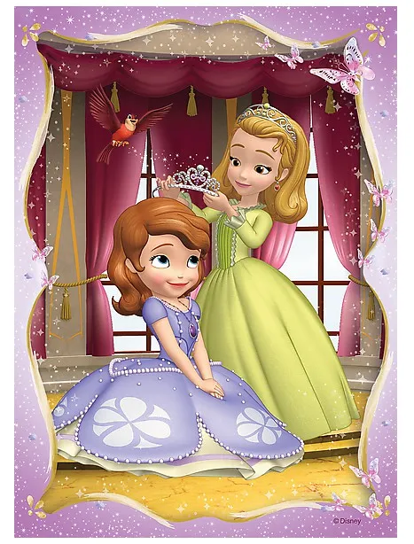 4 Jigsaw Puzzles - Sofia the First