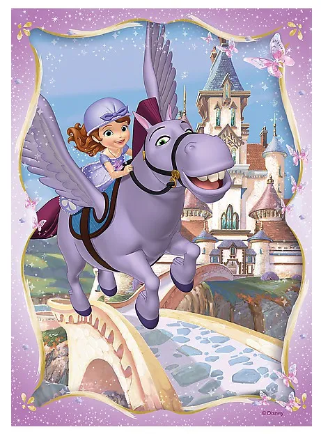 4 Jigsaw Puzzles - Sofia the First