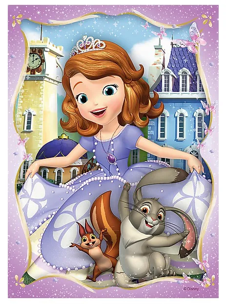 4 Jigsaw Puzzles - Sofia the First