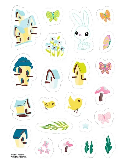 My Little Pony - Puzzle + Stickers