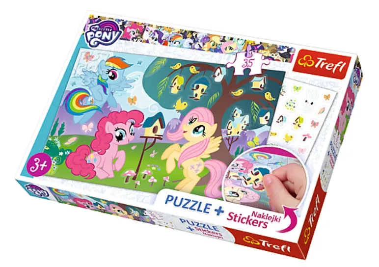 My Little Pony - Puzzle + Stickers