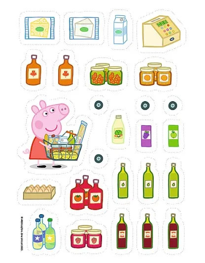 Peppa Pig - Puzzle + Stickers
