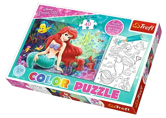 Color Puzzle - Disney Princess