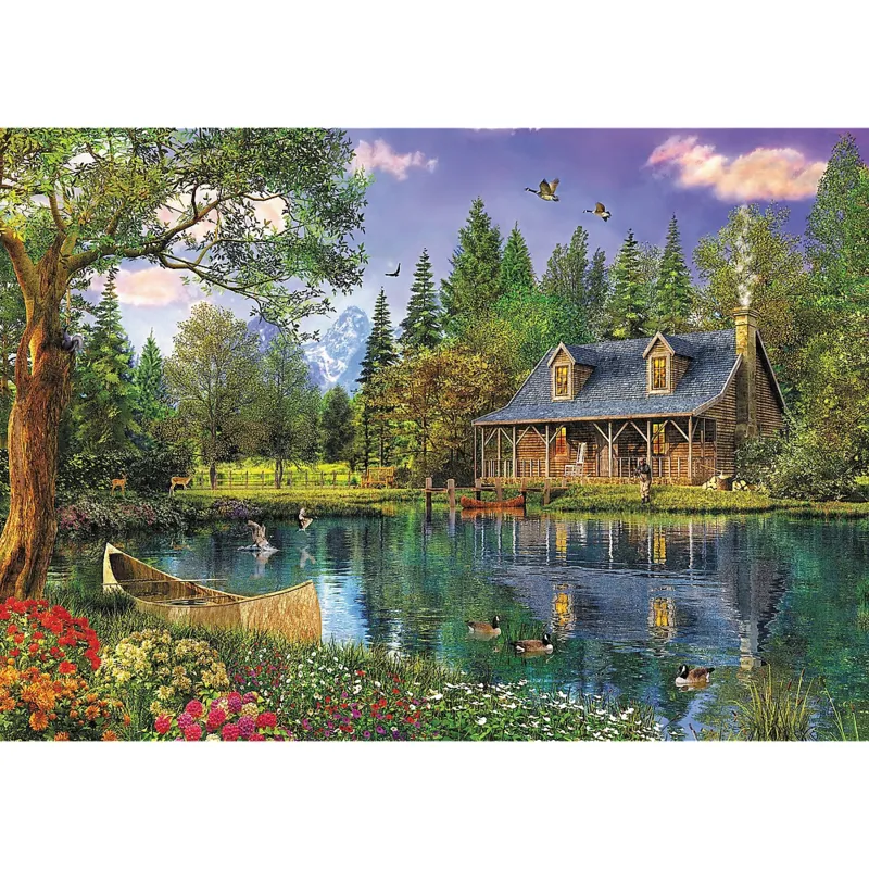 Dominic Davison: Crystal Lake Cabin