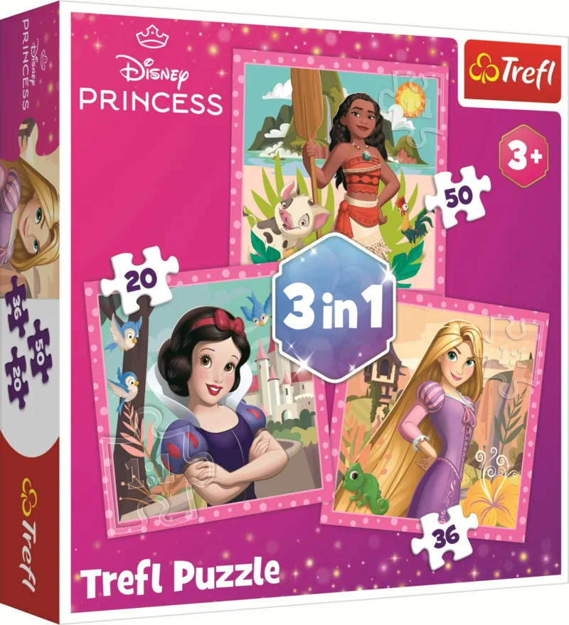 3 Puzzles - Disney Princess