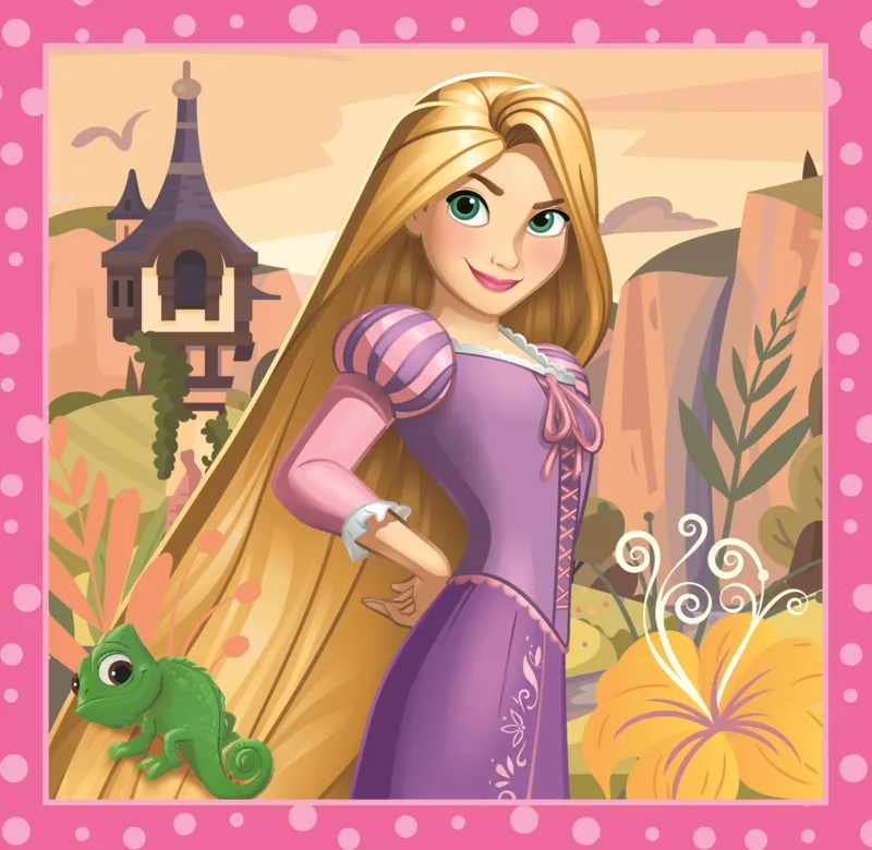 3 Puzzles - Disney Princess