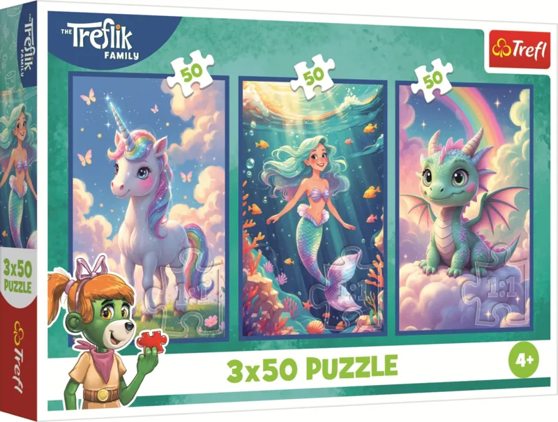 3 Puzzles - Smiling Trefliks