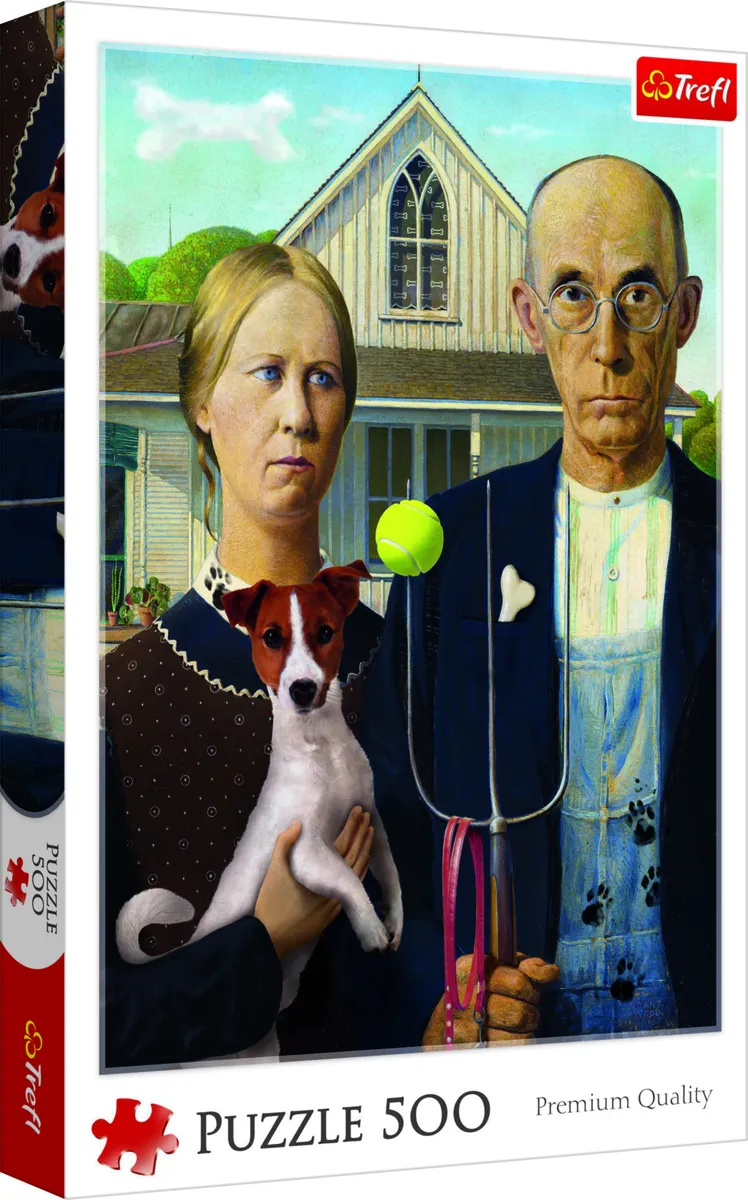 American Gothic: Dog Edition