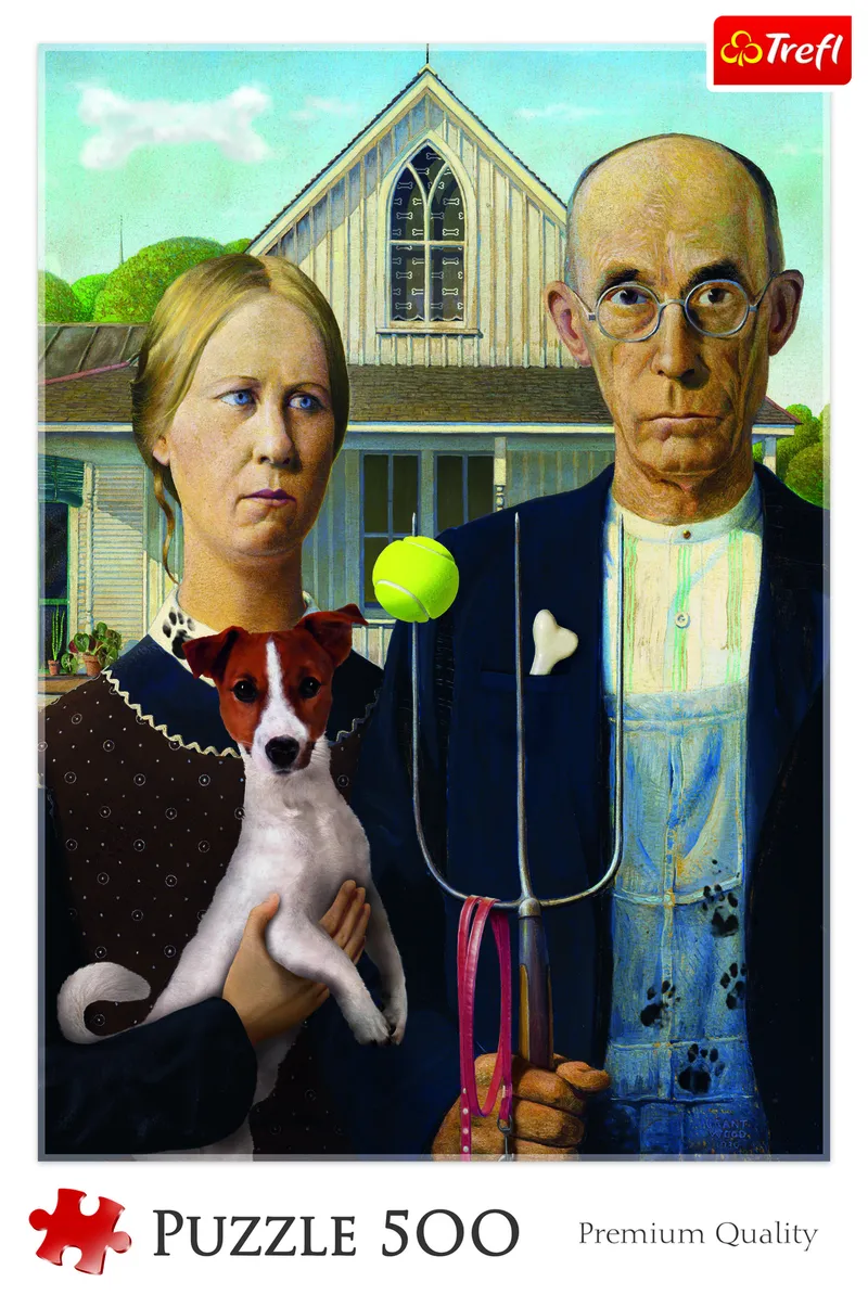 American Gothic: Dog Edition