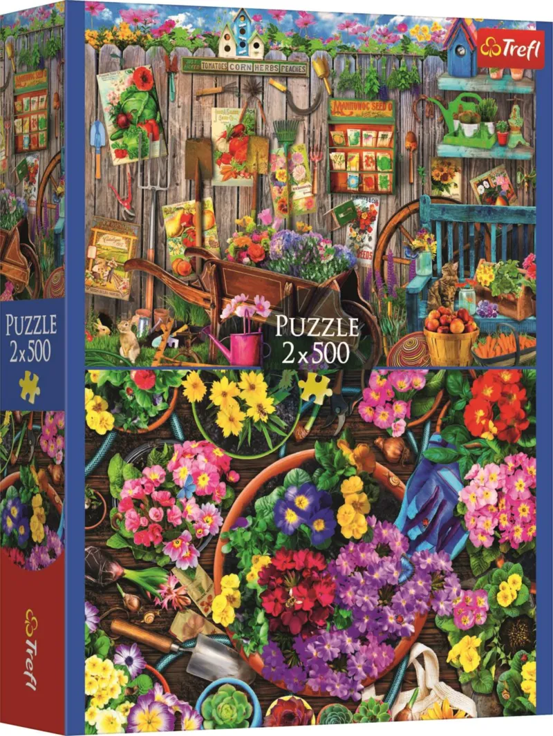 2 Puzzles - Working in the Garden