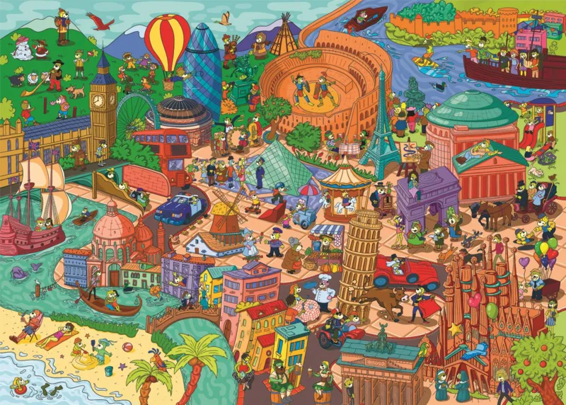 Spy Guy Lost Items: Europe - KAZSTUDIO SA Rodzina Treflikow