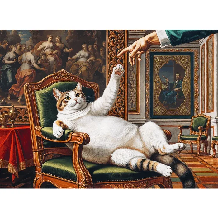 Pets as Art - His Fluffy Highness