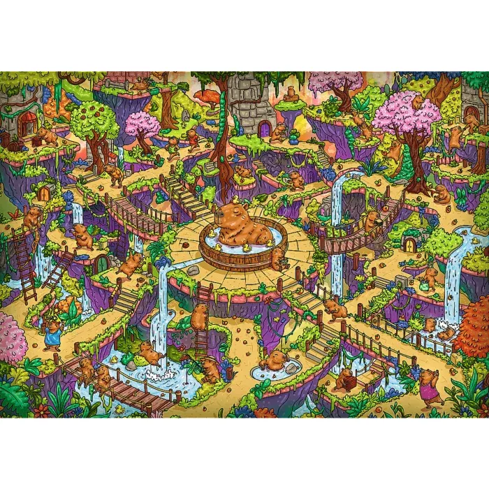The Impossible Maze - Funny capybaras