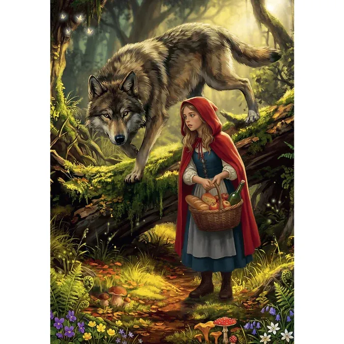 Enchanted Fairy Tales - Little Red Riding Hood and the Wolf