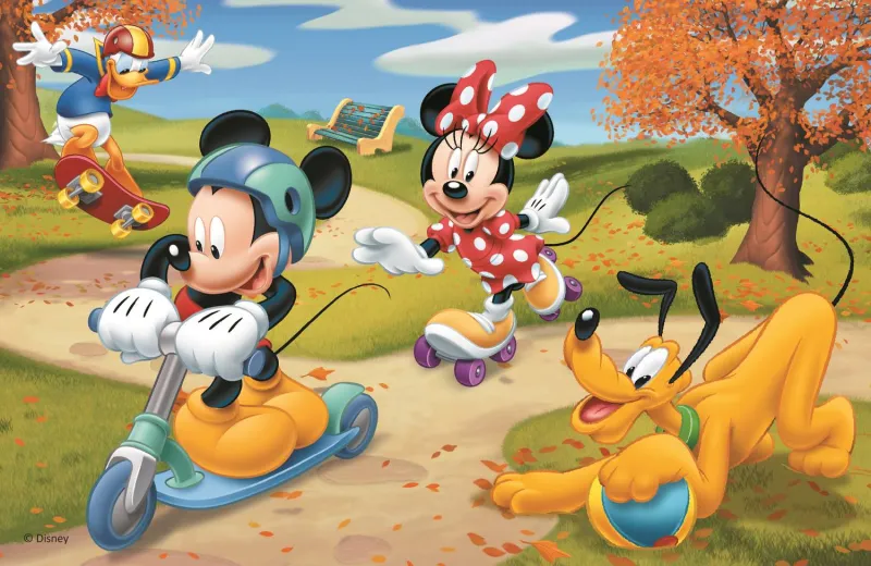 Mini Puzzle - Mickey & Friends - Disney Standard Characters