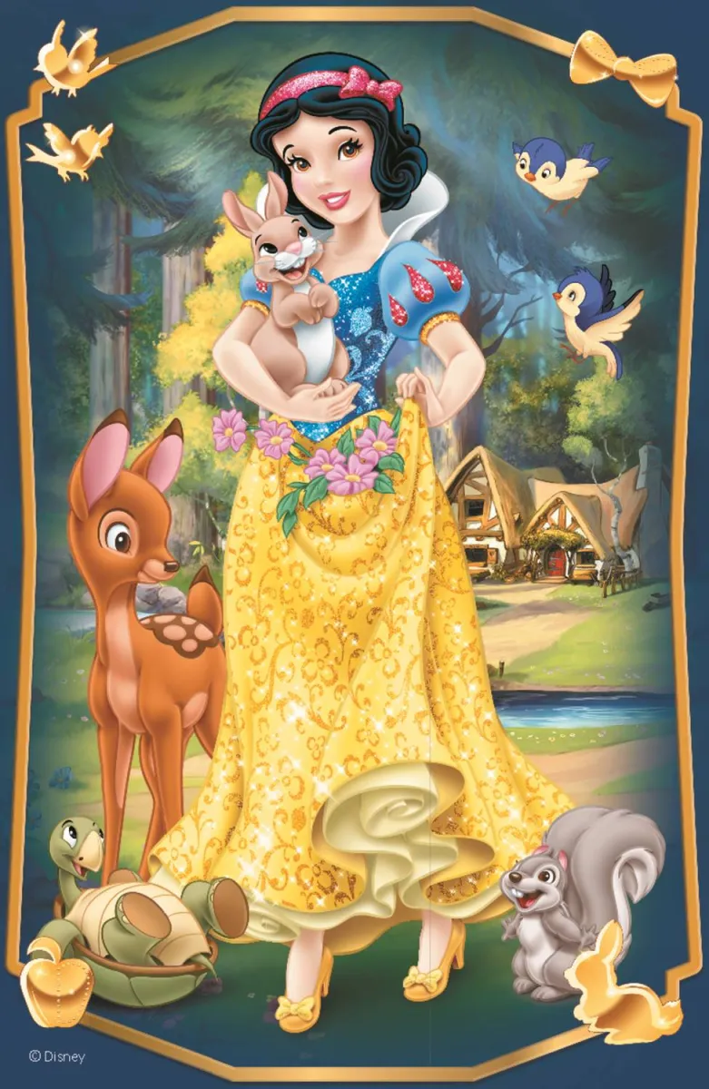 Mini Puzzle - Beautiful Princesses - Disney Princess