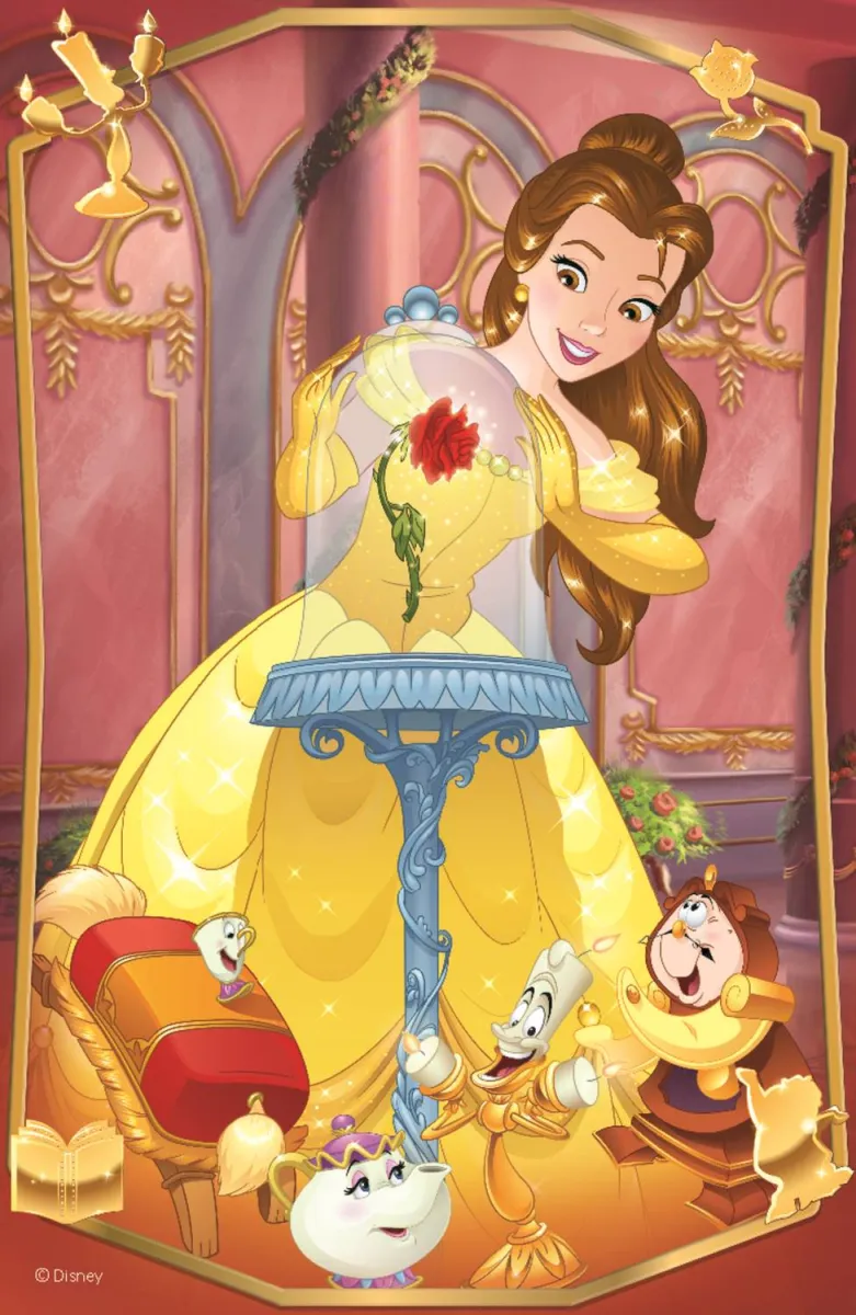 Mini Puzzle - Beautiful Princesses - Disney Princess